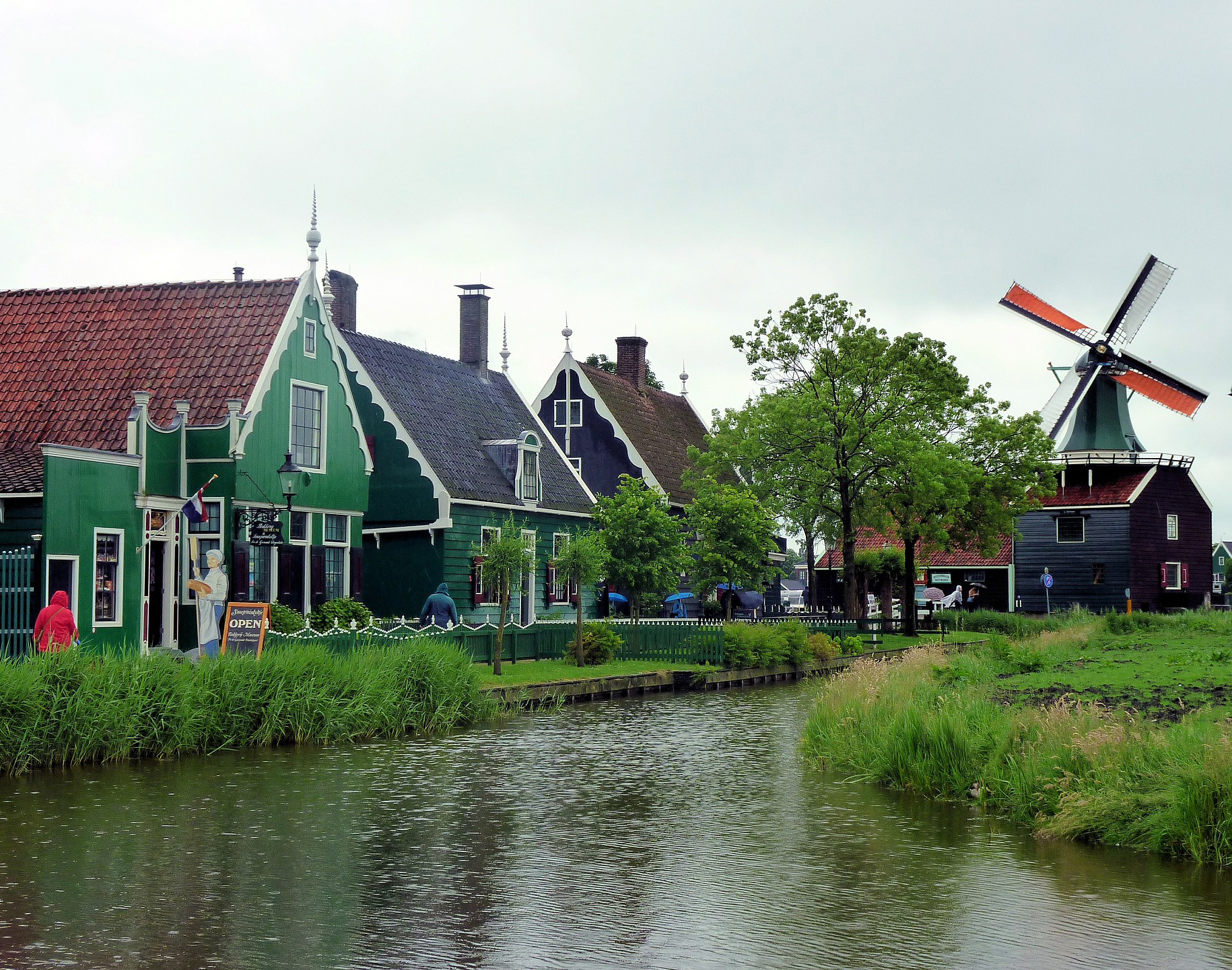 Zaanse Schans Go Experience windmills moinhos de vento