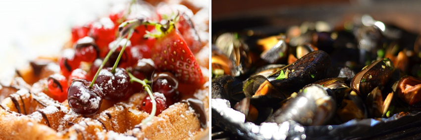 Belgian Waffles Belgian Mussels A taste of Belgium Tour GO Experience guided tour touroperator